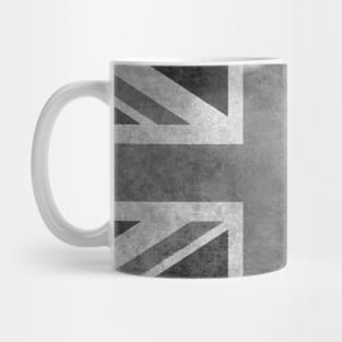 UK British flag in Greyscale Mug